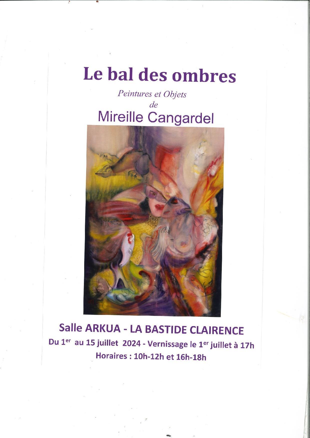 Exposition de Mireille CANGARDEL